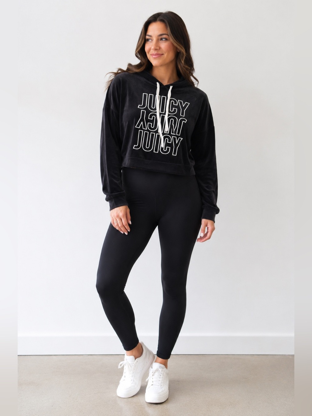 Juicy Couture Black High-Waist Leggings
